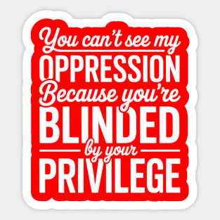 White-Privilege Sticker